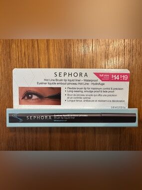 Sephora Hot Line Brush Tip Liquid Liner — Black